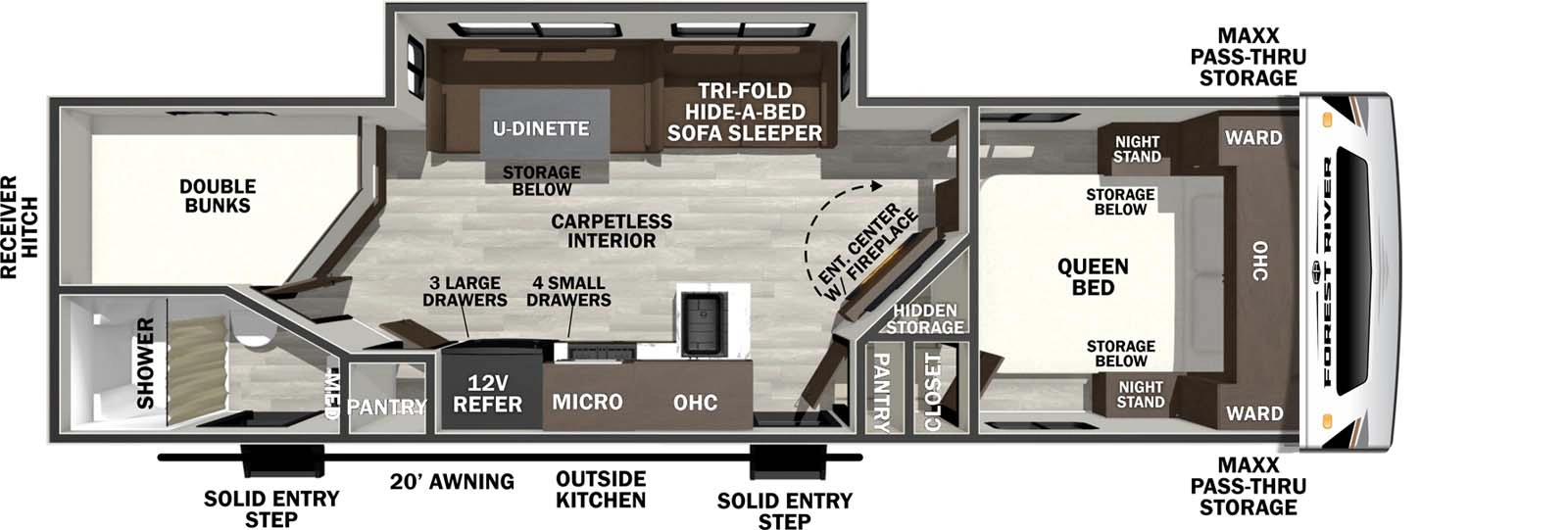 261DBEDS Floorplan Image